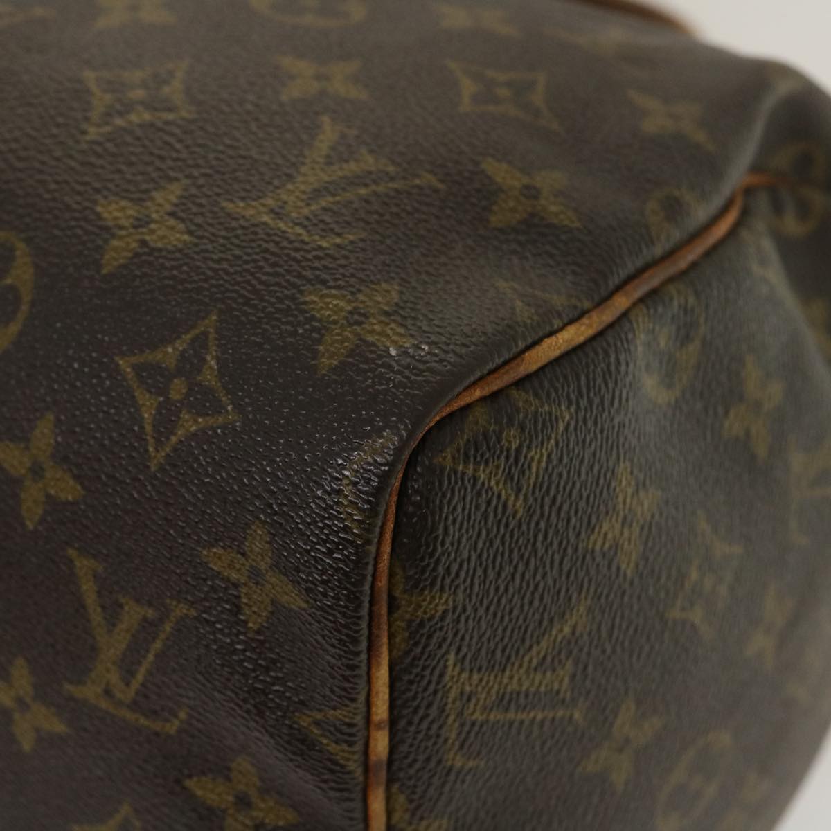 LOUIS VUITTON Monogram Speedy 30 Hand Bag M41526 LV Auth rz355