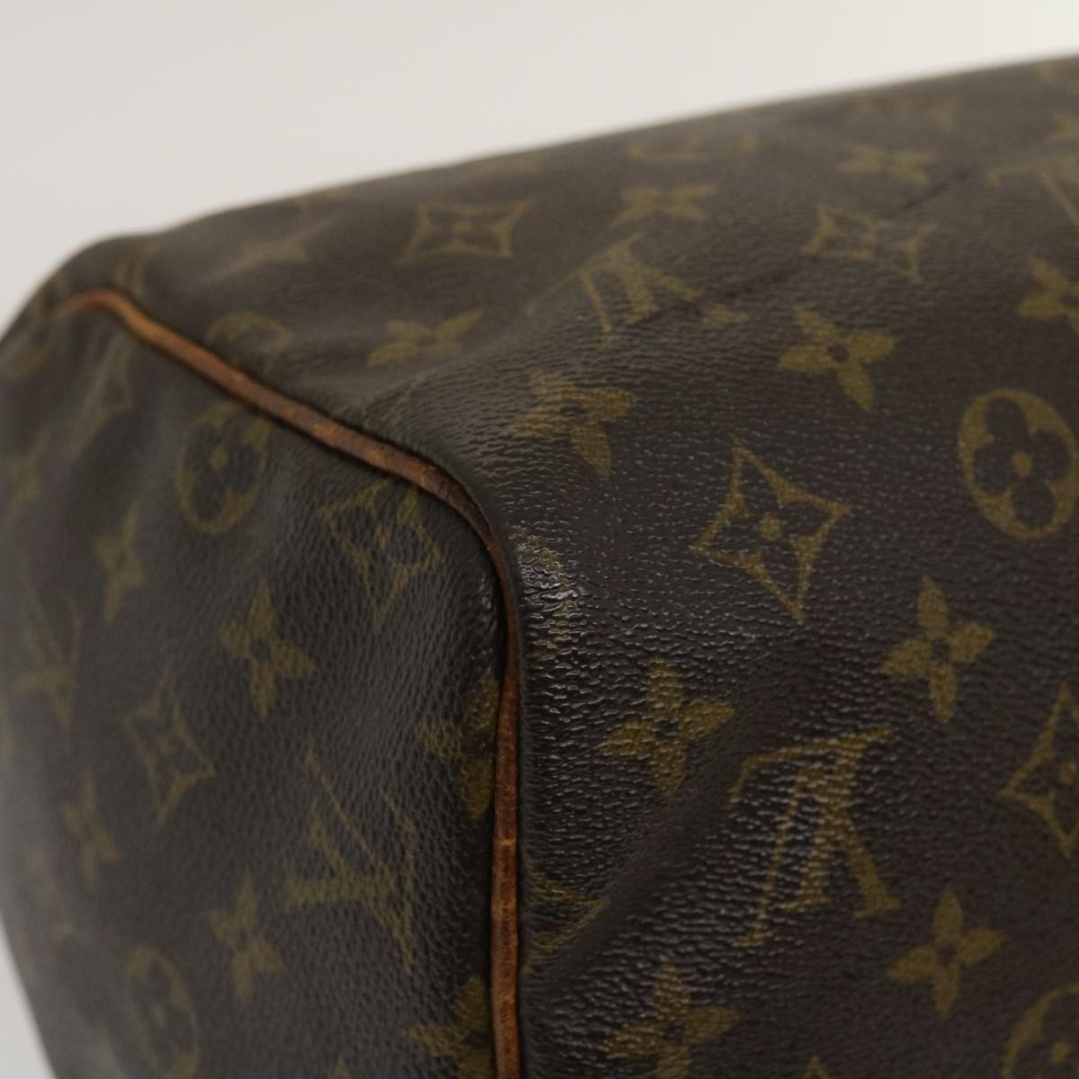 LOUIS VUITTON Monogram Speedy 30 Hand Bag M41526 LV Auth rz355