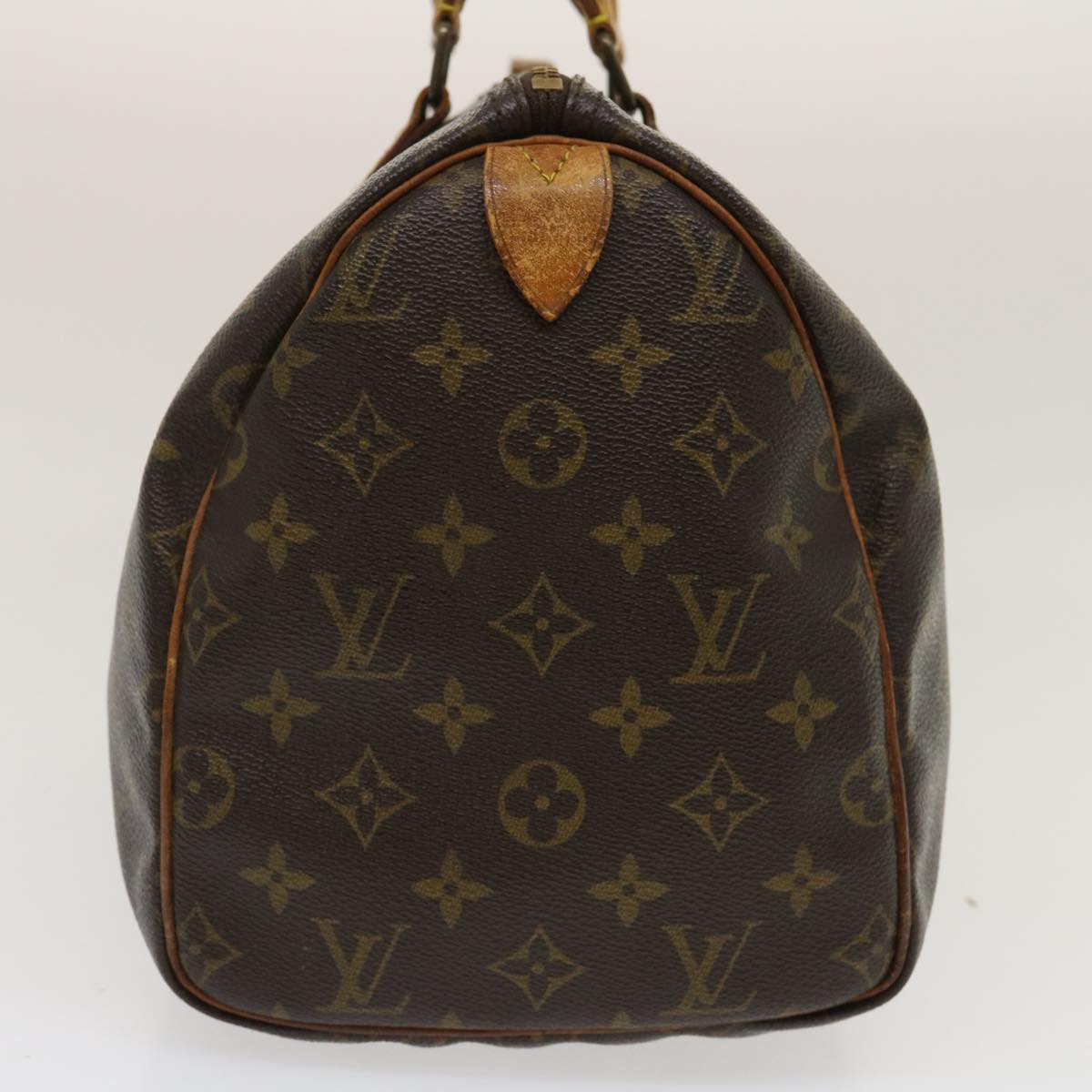 LOUIS VUITTON Monogram Speedy 30 Hand Bag M41526 LV Auth rz355