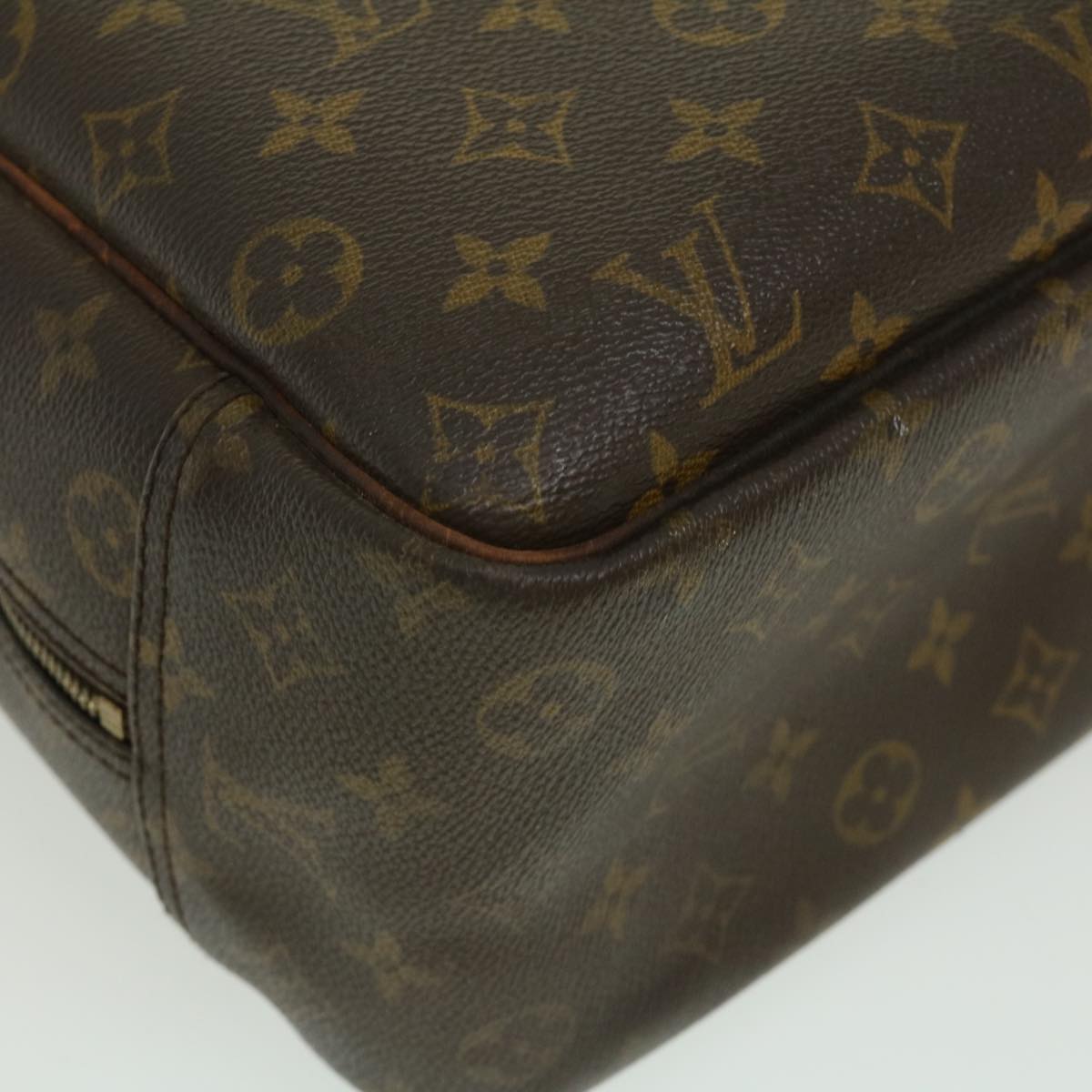 LOUIS VUITTON Monogram Deauville Hand Bag M47270 LV Auth rz360