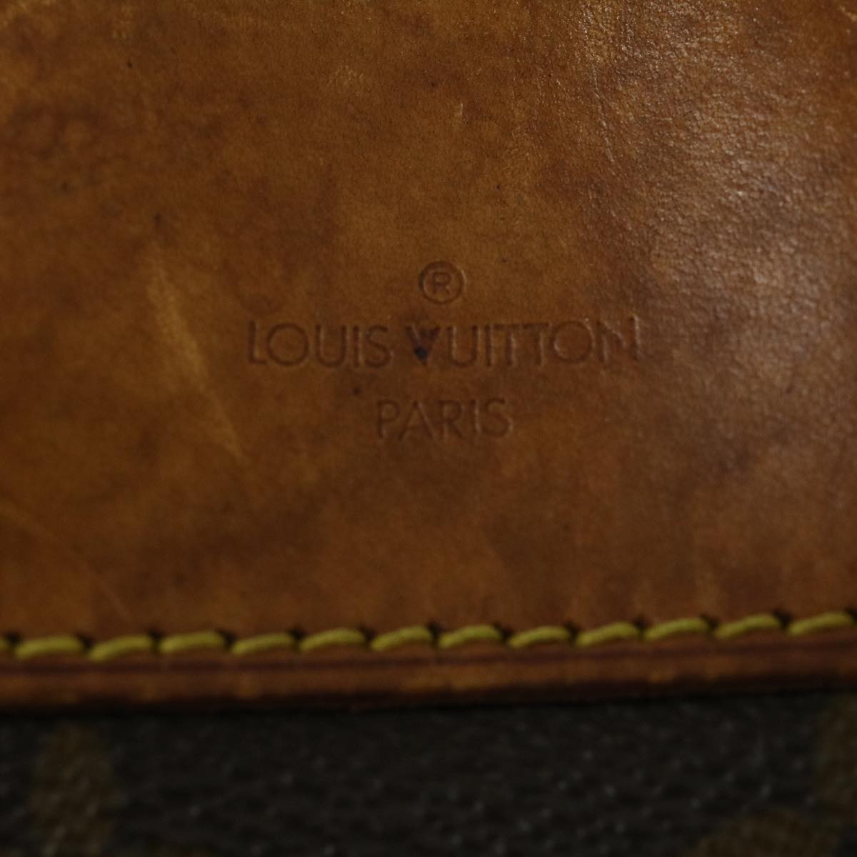 LOUIS VUITTON Monogram Deauville Hand Bag M47270 LV Auth rz360