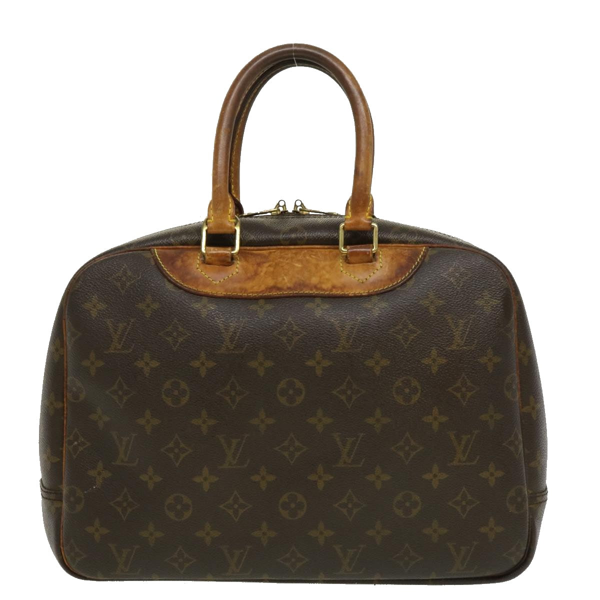 LOUIS VUITTON Monogram Deauville Hand Bag M47270 LV Auth rz360 - 0