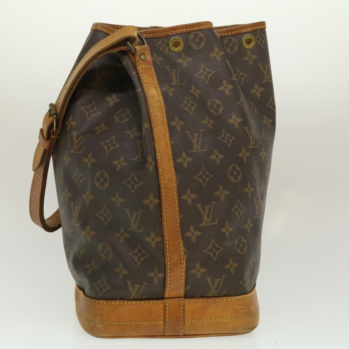 LOUIS VUITTON Monogram Noe Shoulder Bag M42224 LV Auth rz389 - 0