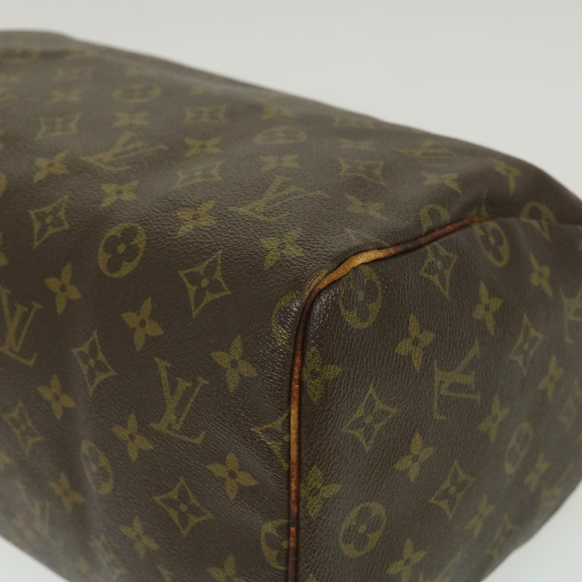 LOUIS VUITTON Monogram Speedy 30 Hand Bag M41526 LV Auth rz394