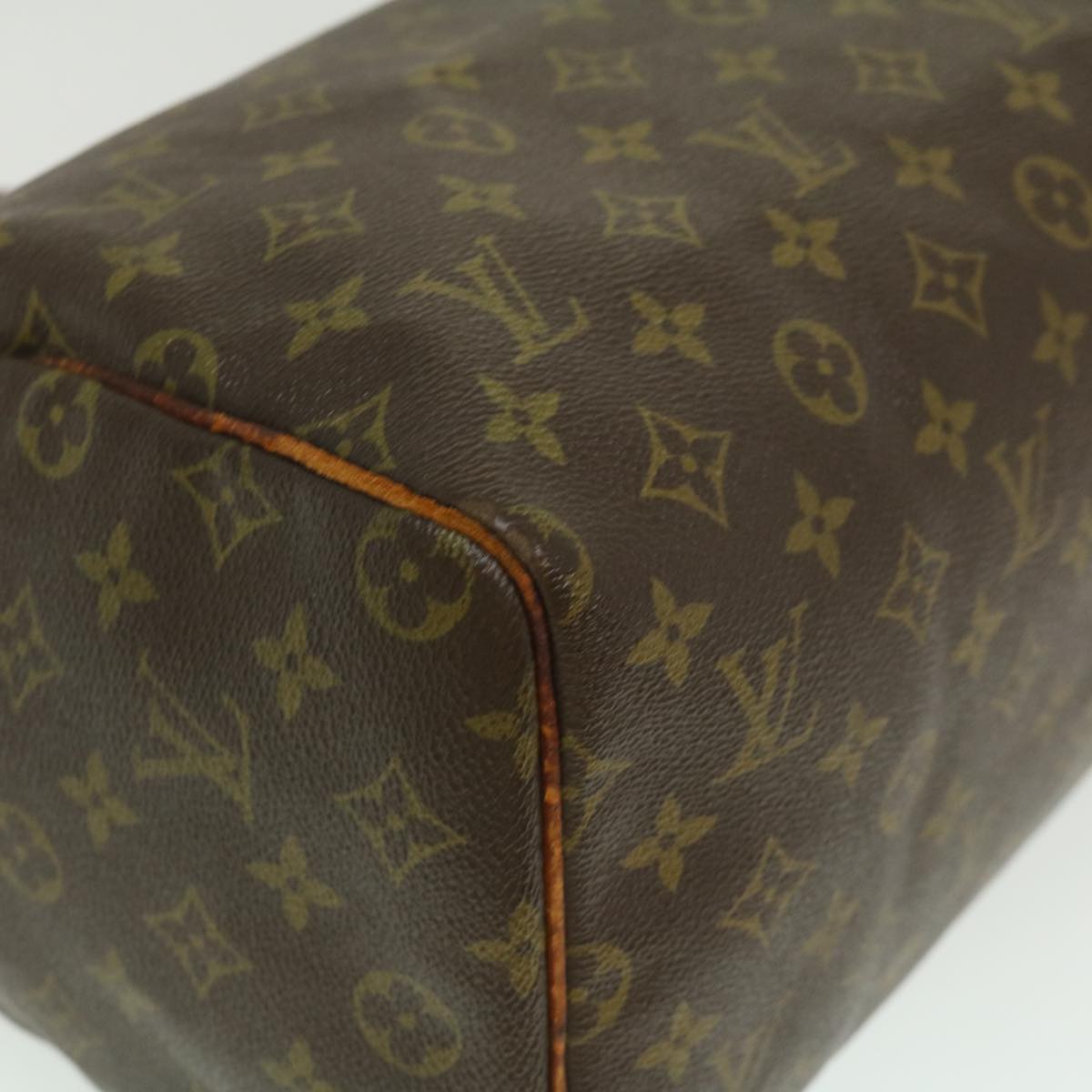 LOUIS VUITTON Monogram Speedy 30 Hand Bag M41526 LV Auth rz394