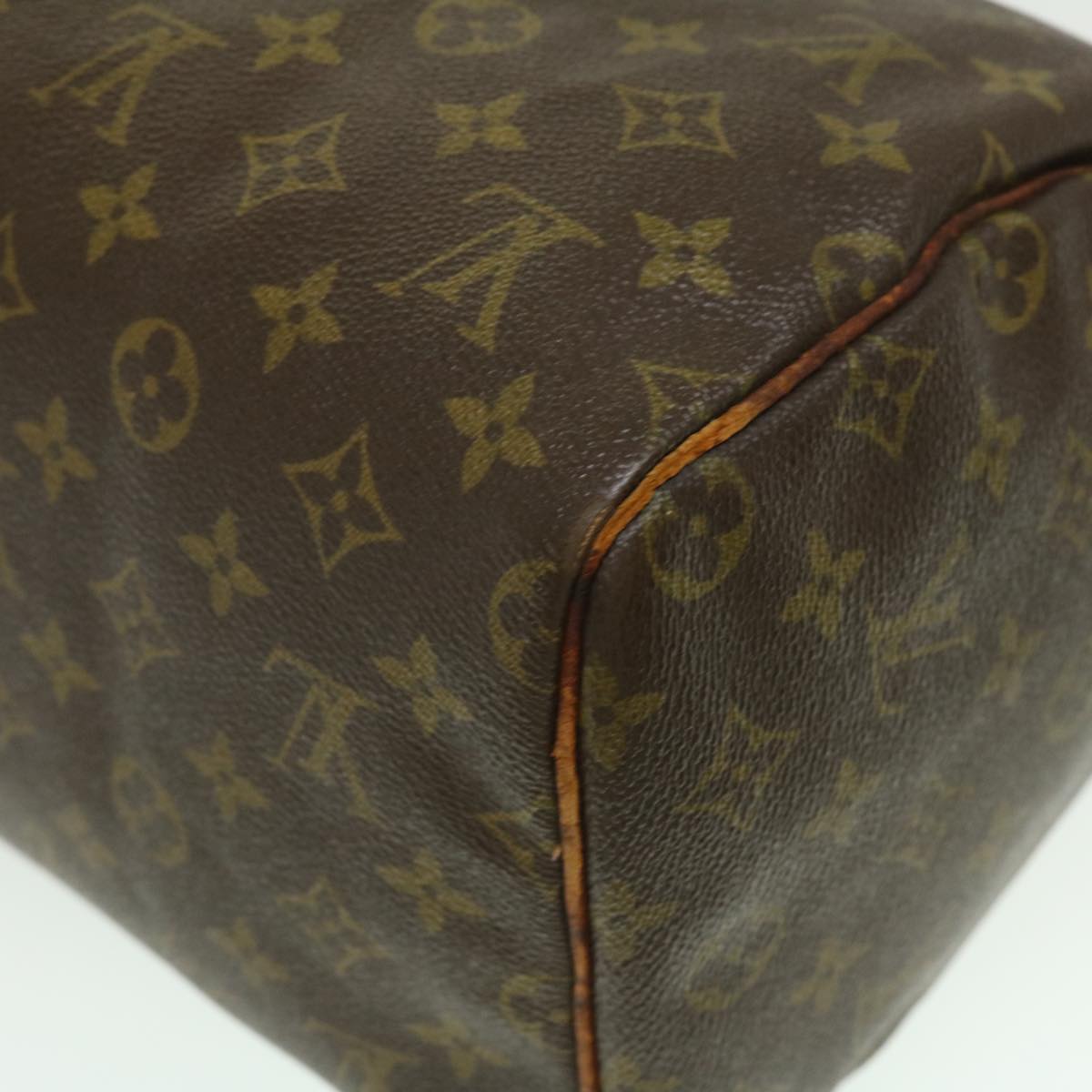 LOUIS VUITTON Monogram Speedy 30 Hand Bag M41526 LV Auth rz394