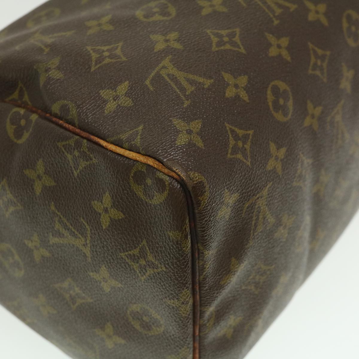 LOUIS VUITTON Monogram Speedy 30 Hand Bag M41526 LV Auth rz394