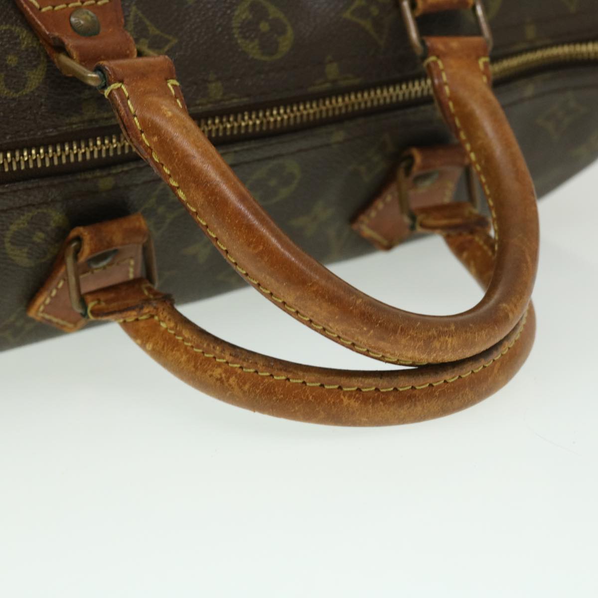 LOUIS VUITTON Monogram Speedy 30 Hand Bag M41526 LV Auth rz394