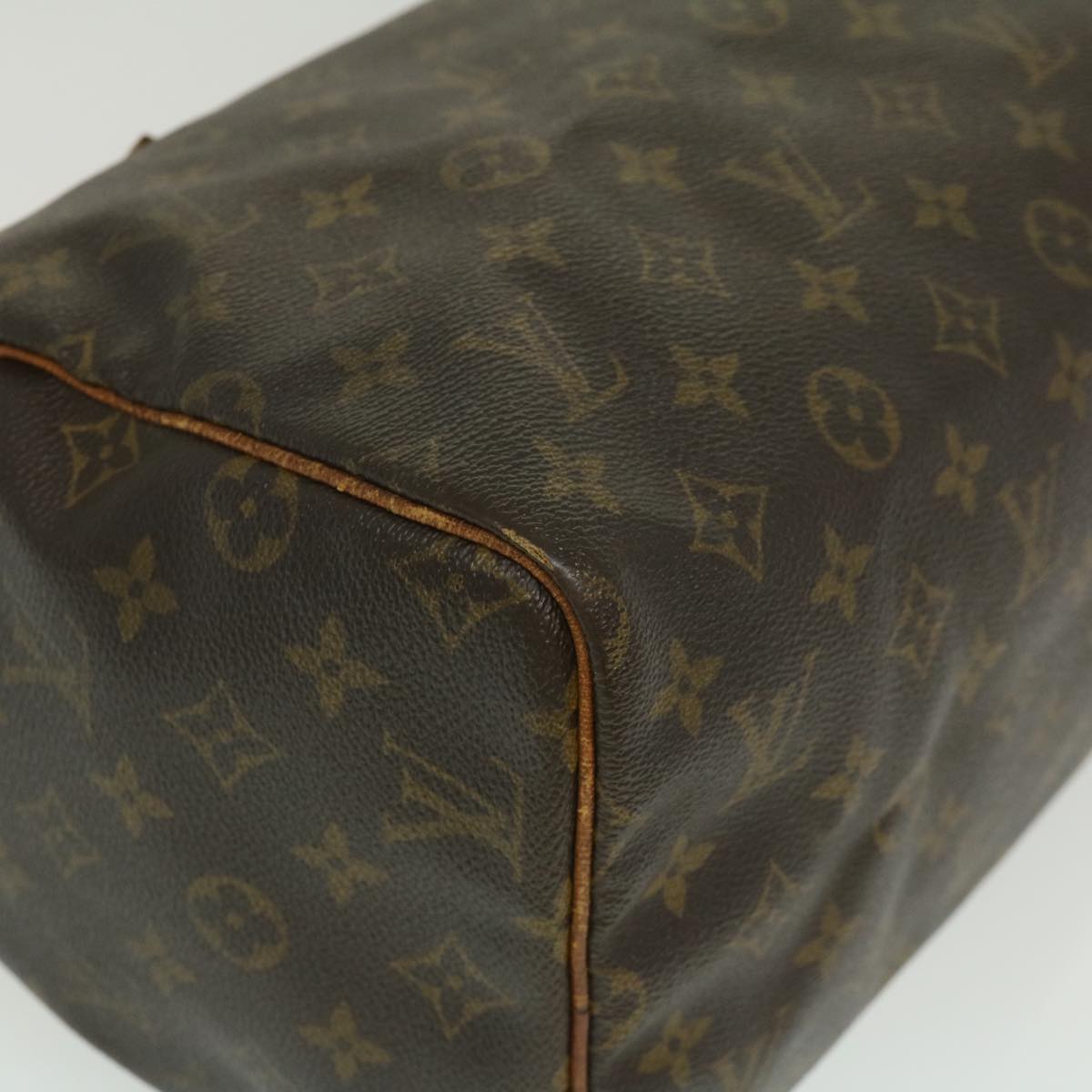 LOUIS VUITTON Monogram Speedy 30 Hand Bag M41526 LV Auth rz396