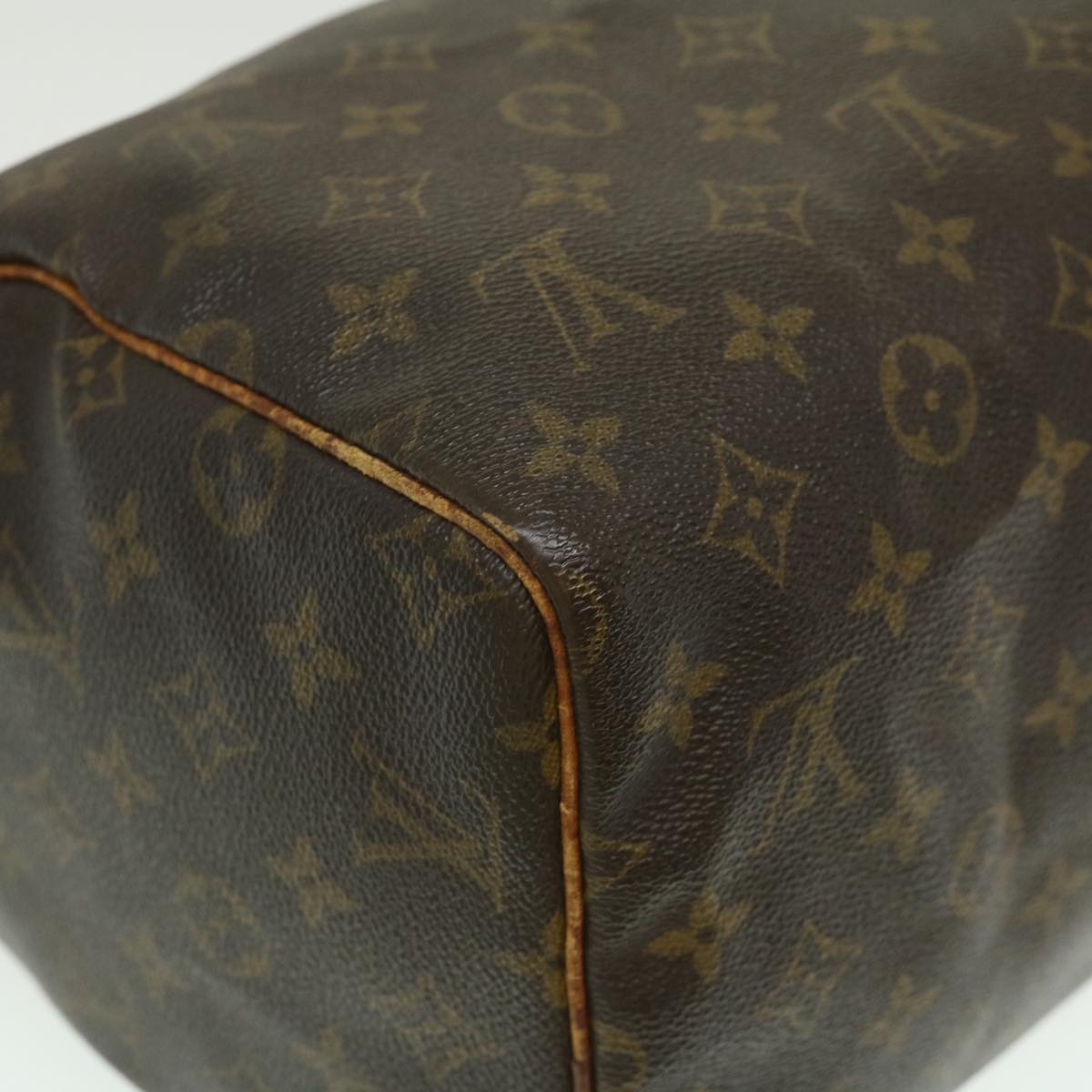 LOUIS VUITTON Monogram Speedy 30 Hand Bag M41526 LV Auth rz396