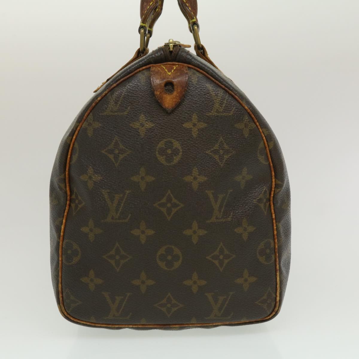 LOUIS VUITTON Monogram Speedy 30 Hand Bag M41526 LV Auth rz396