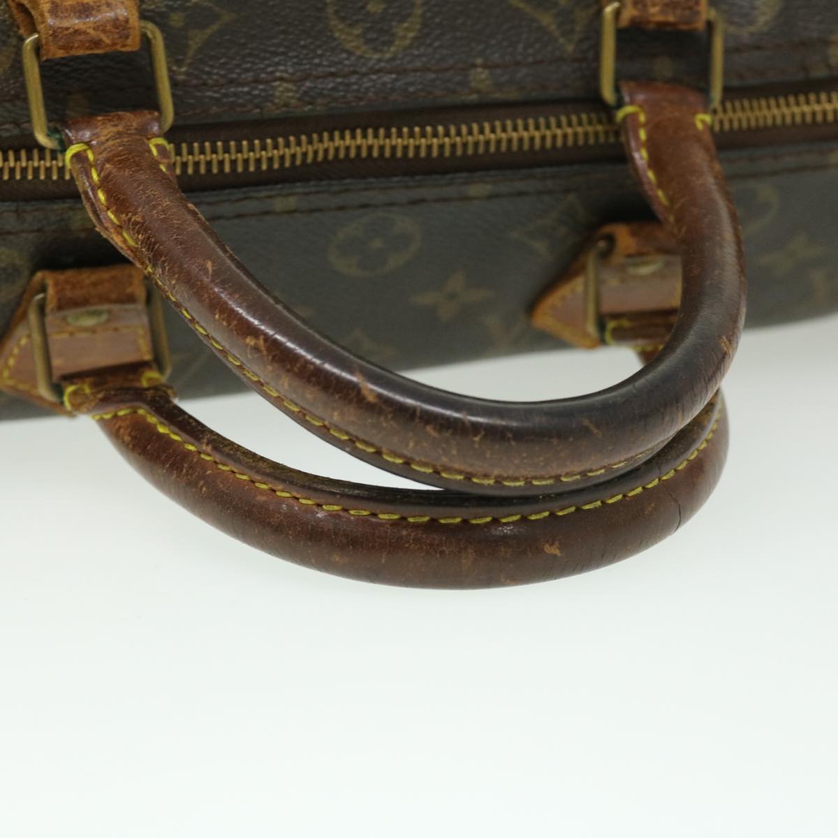 LOUIS VUITTON Monogram Speedy 30 Hand Bag M41526 LV Auth rz396