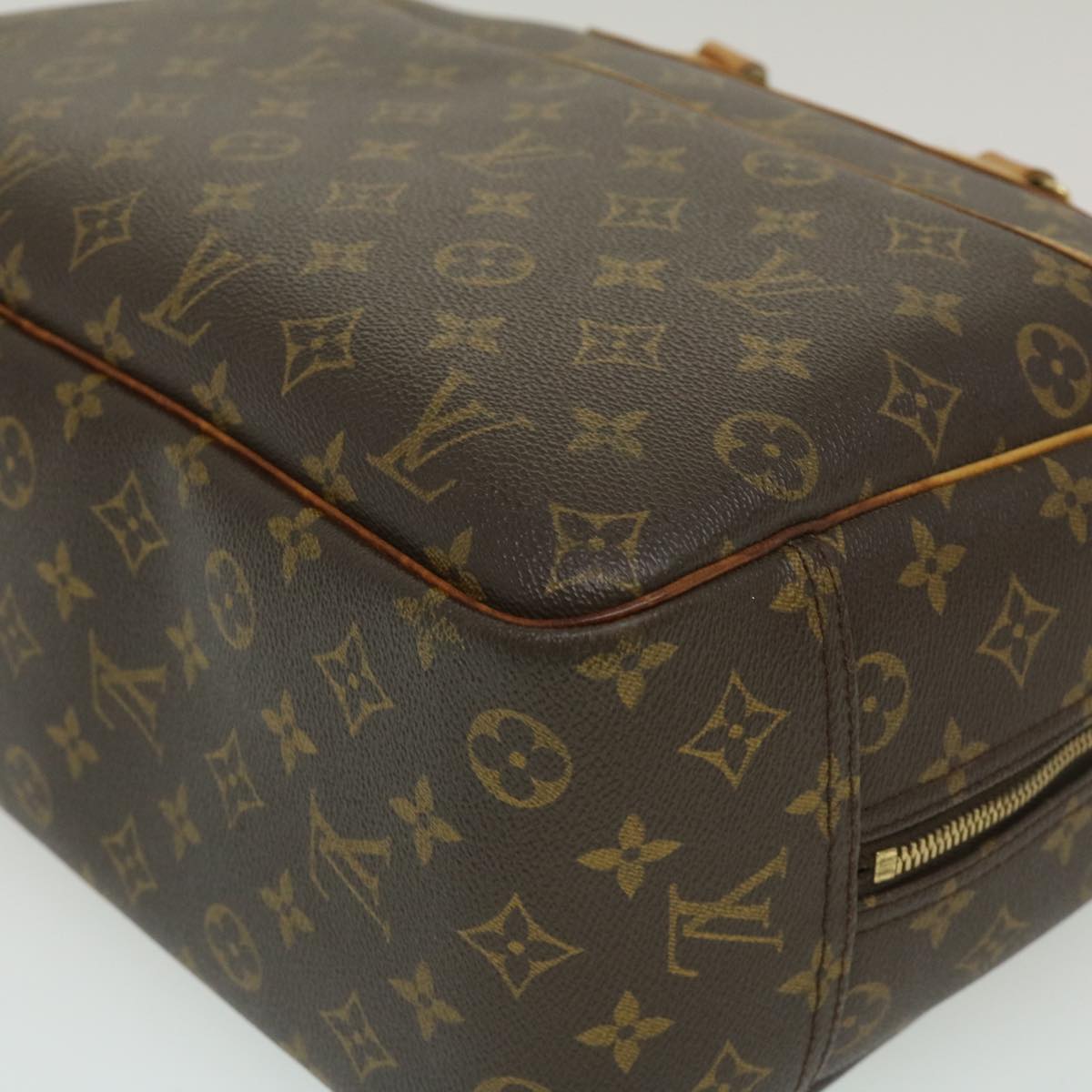 LOUIS VUITTON Monogram Deauville Hand Bag M47270 LV Auth rz397