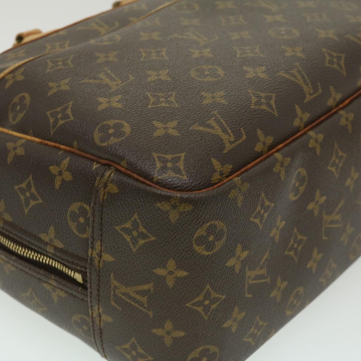 LOUIS VUITTON Monogram Deauville Hand Bag M47270 LV Auth rz397