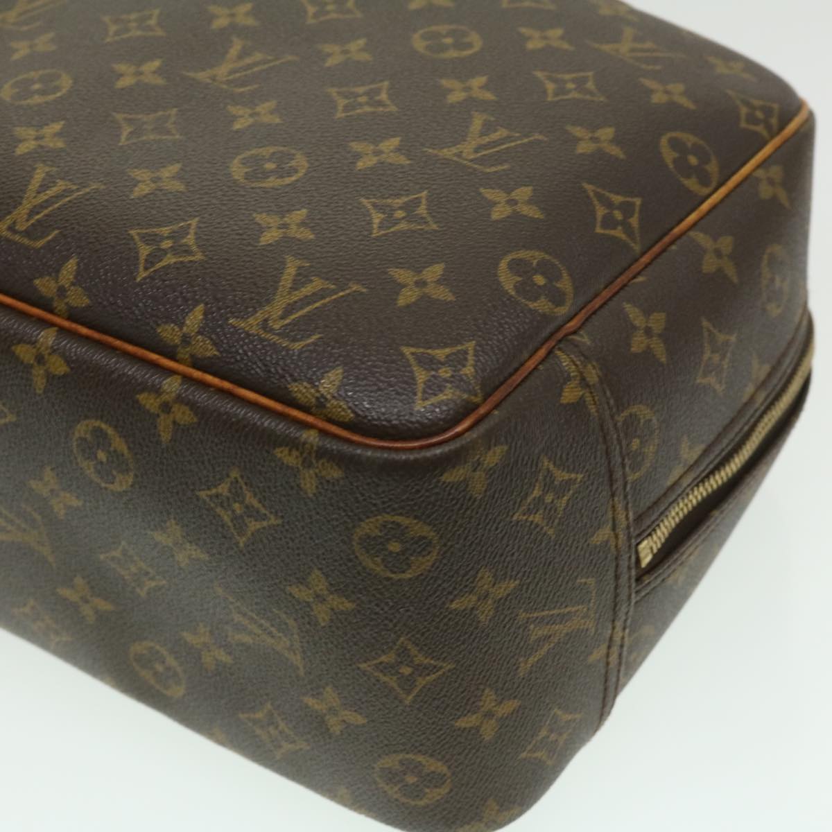 LOUIS VUITTON Monogram Deauville Hand Bag M47270 LV Auth rz397