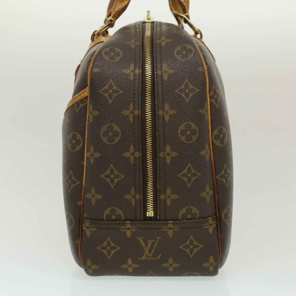 LOUIS VUITTON Monogram Deauville Hand Bag M47270 LV Auth rz397