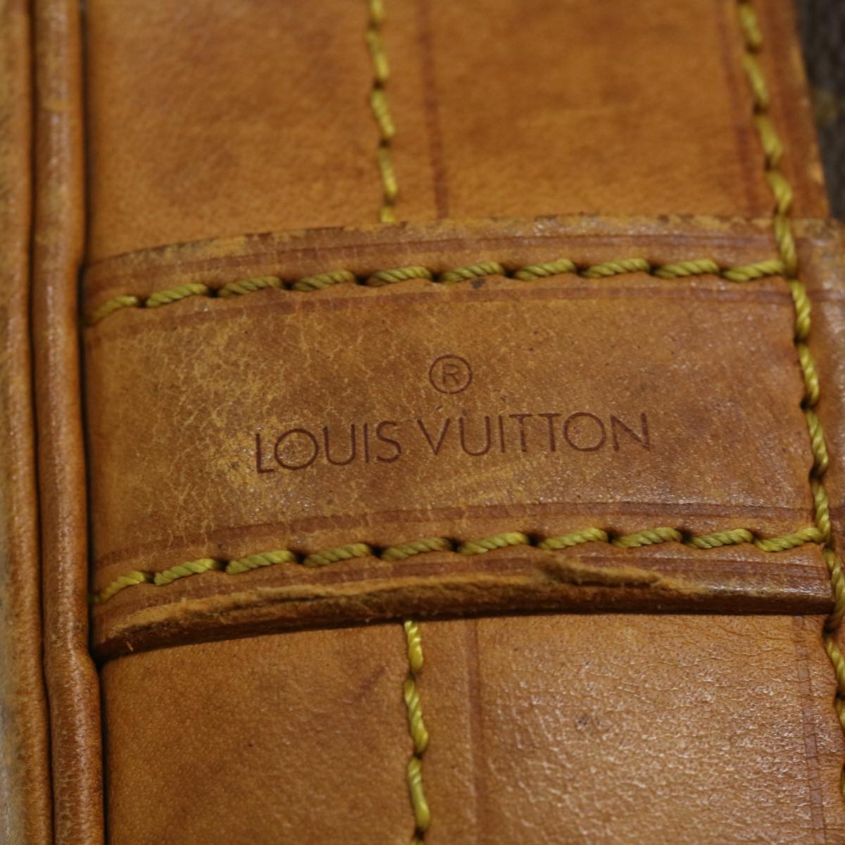 LOUIS VUITTON Monogram Noe Shoulder Bag M42224 LV Auth rz403