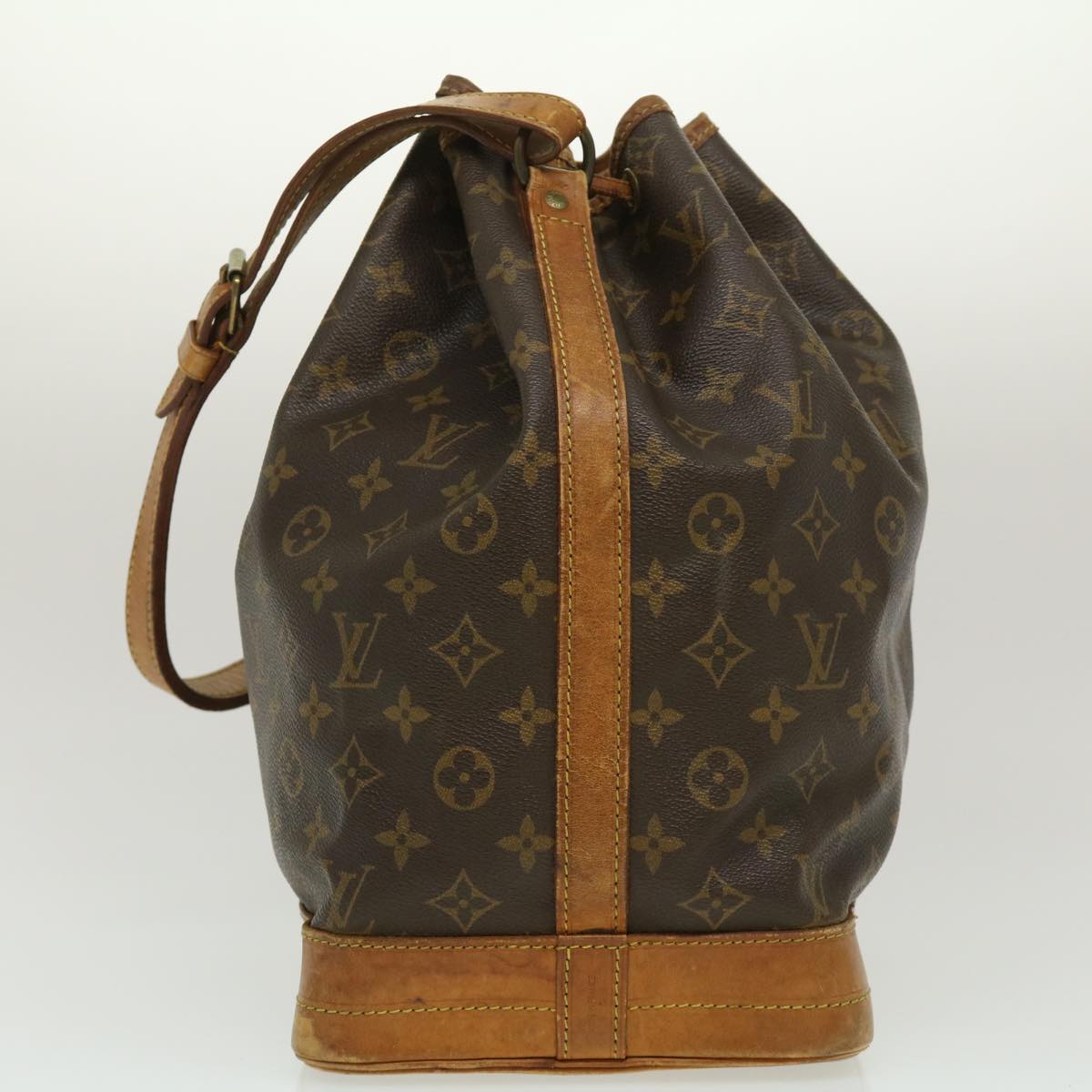 LOUIS VUITTON Monogram Noe Shoulder Bag M42224 LV Auth rz403