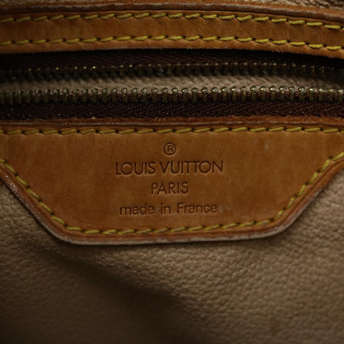 LOUIS VUITTON Monogram Bucket GM Shoulder Bag M42236 LV Auth rz420