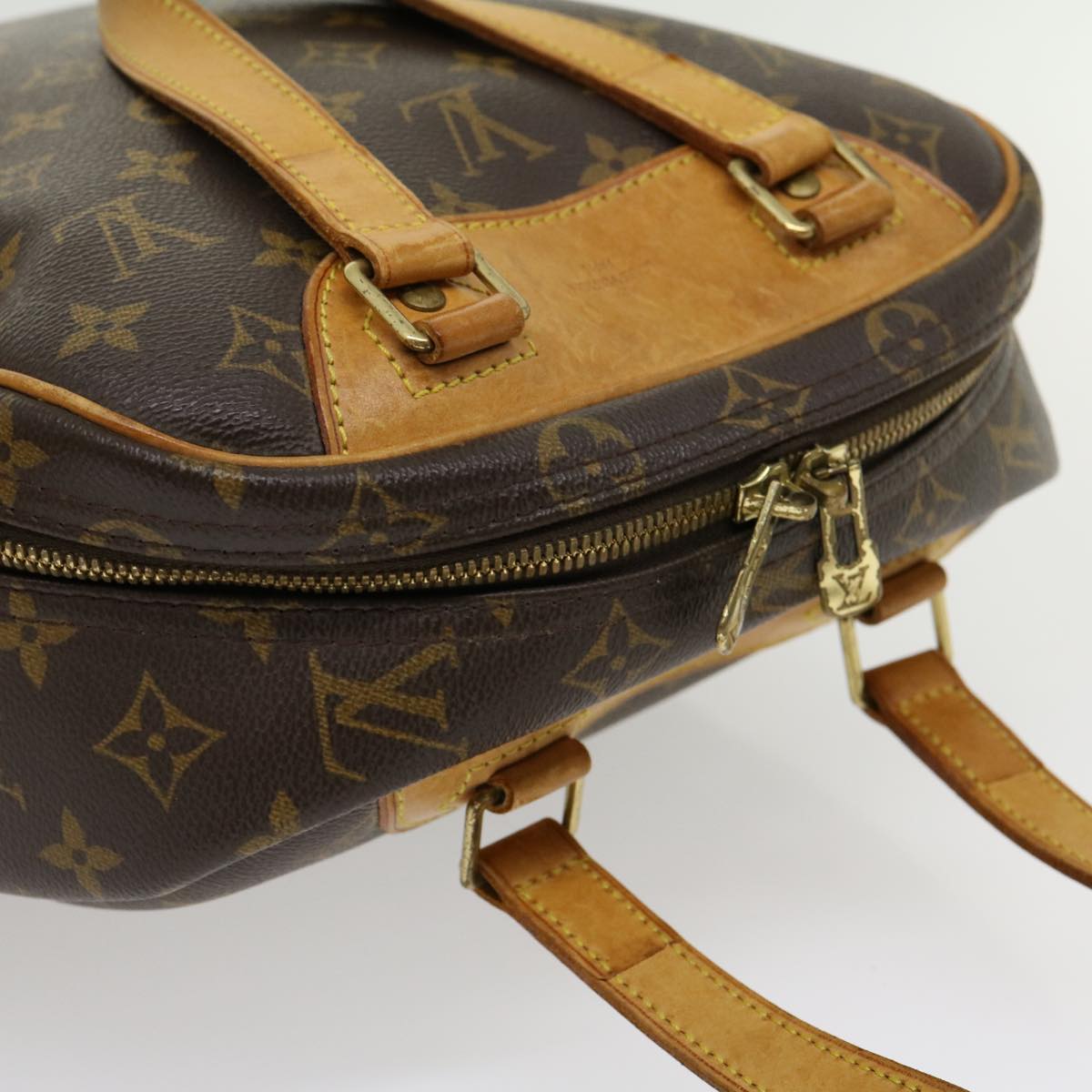 LOUIS VUITTON Monogram Excursion Hand Bag M41450 LV Auth rz426