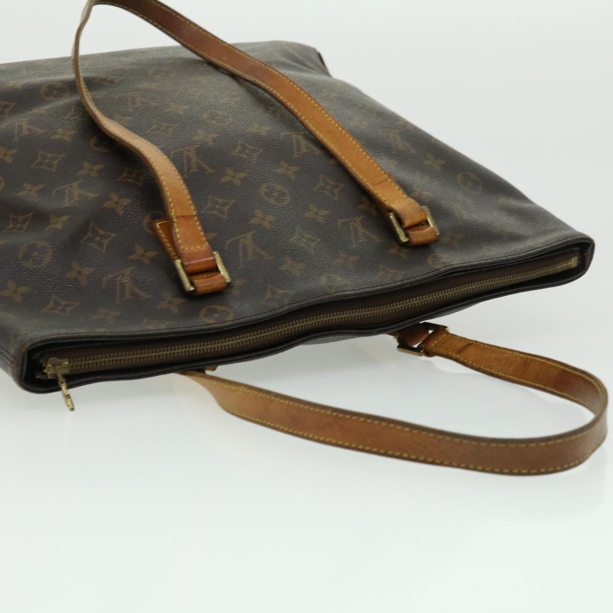 LOUIS VUITTON Monogram Cabas Mezzo Tote Bag M51151 LV Auth rz430