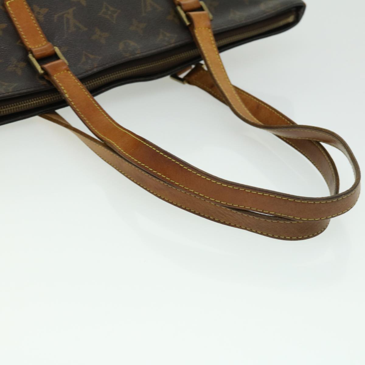 LOUIS VUITTON Monogram Cabas Mezzo Tote Bag M51151 LV Auth rz430