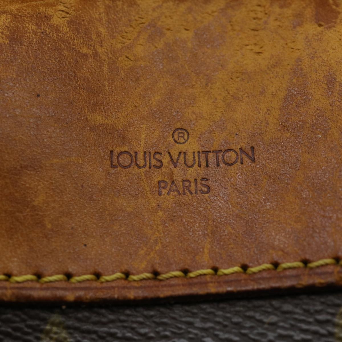 LOUIS VUITTON Monogram Deauville Hand Bag M47270 LV Auth rz431