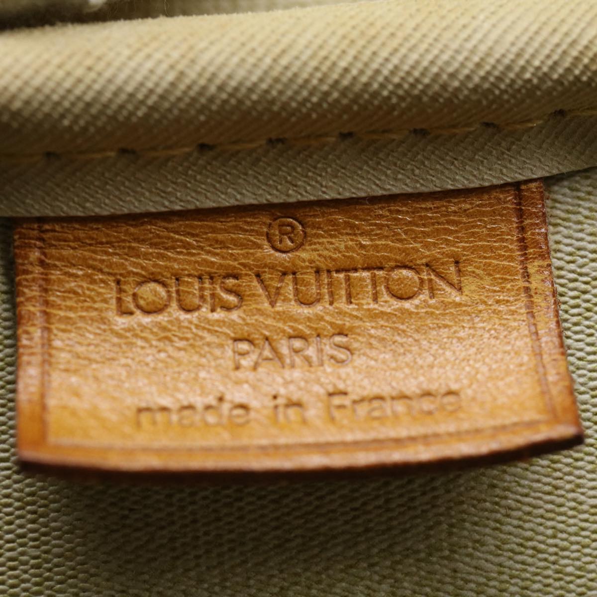LOUIS VUITTON Monogram Deauville Hand Bag M47270 LV Auth rz431