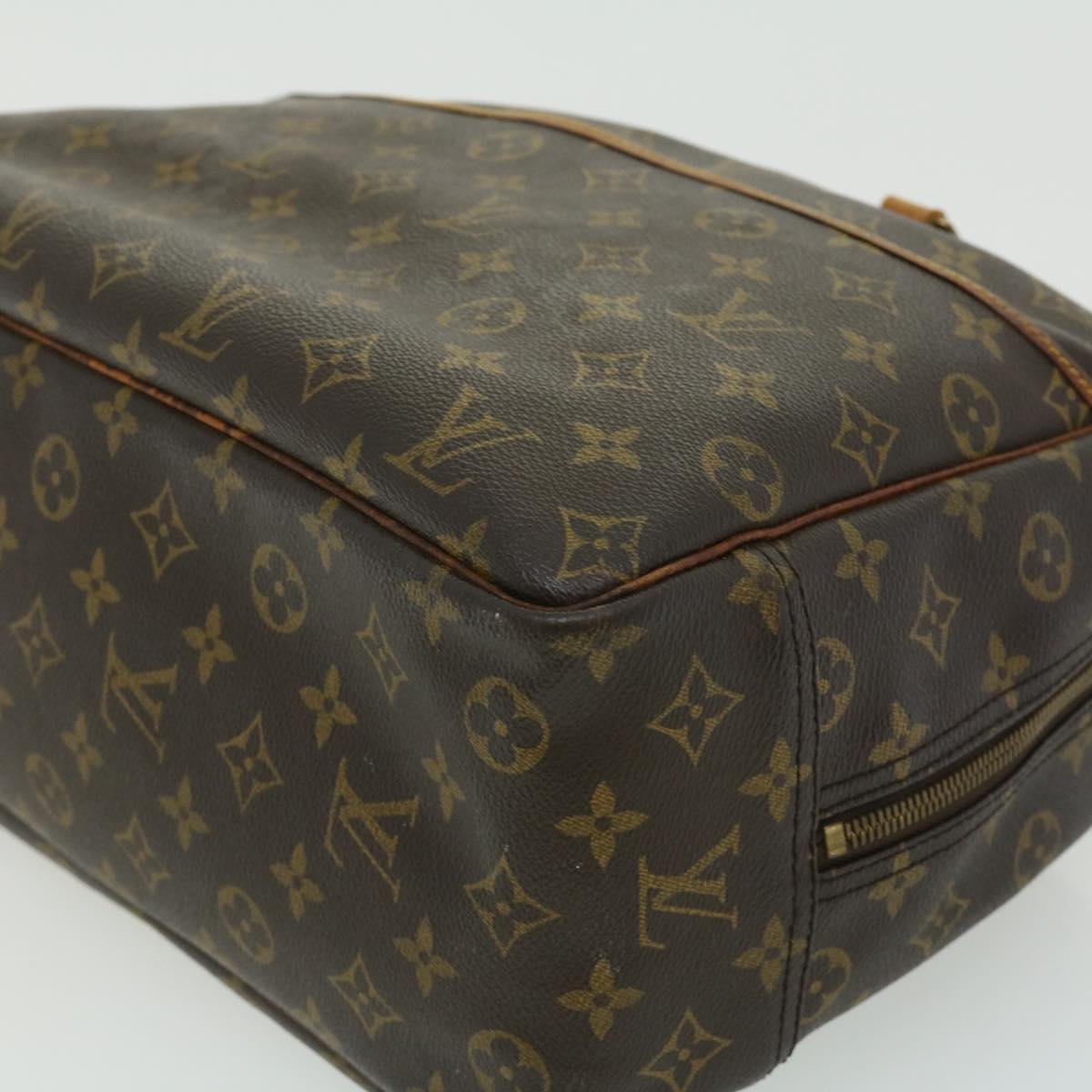 LOUIS VUITTON Monogram Deauville Hand Bag M47270 LV Auth rz432