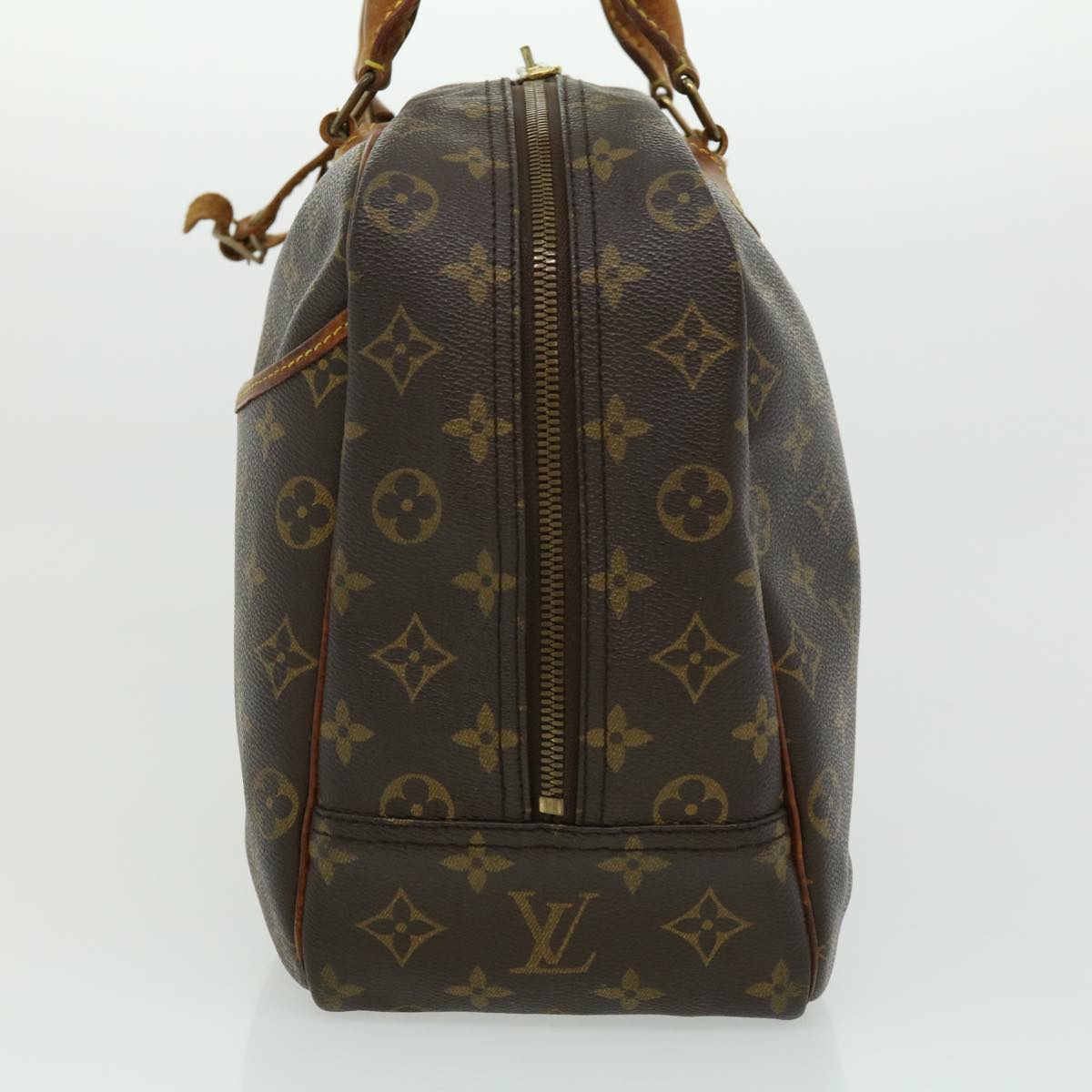 LOUIS VUITTON Monogram Deauville Hand Bag M47270 LV Auth rz432