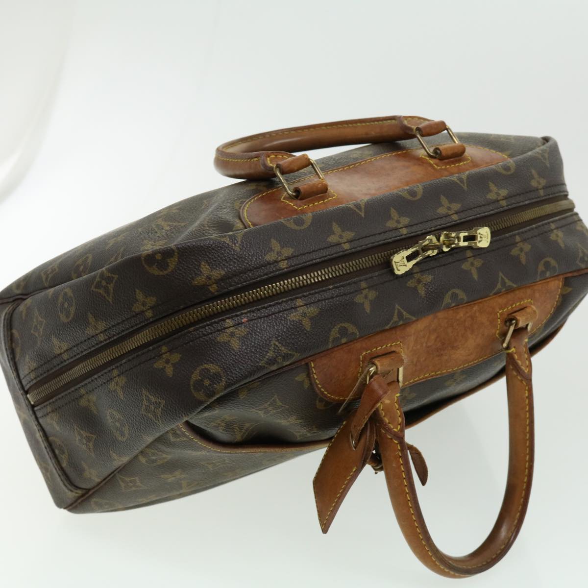 LOUIS VUITTON Monogram Deauville Hand Bag M47270 LV Auth rz432