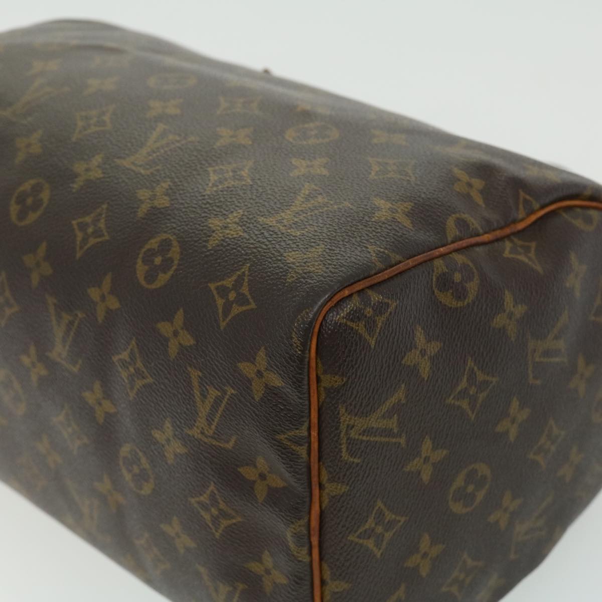 LOUIS VUITTON Monogram Speedy 30 Hand Bag M41526 LV Auth rz440