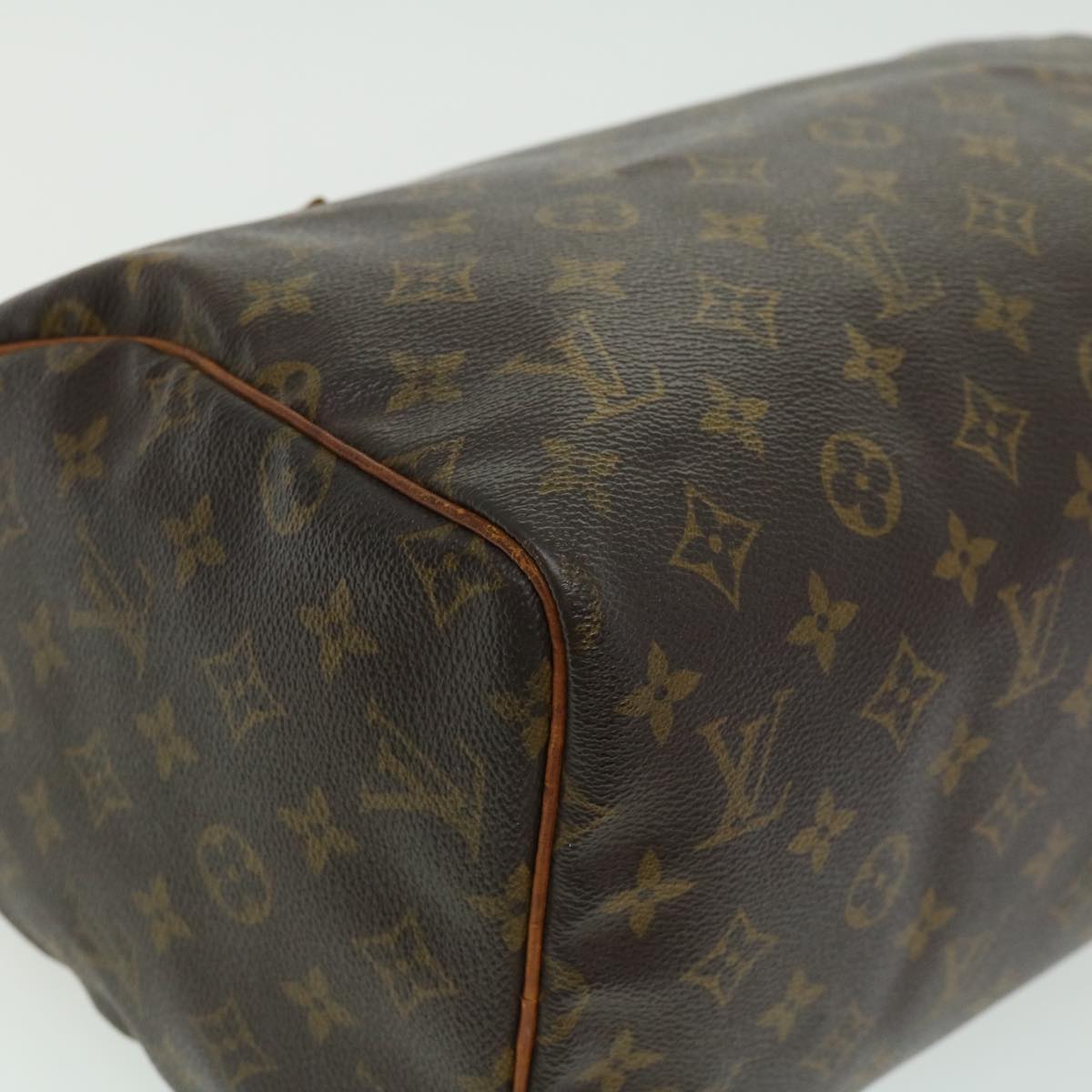 LOUIS VUITTON Monogram Speedy 30 Hand Bag M41526 LV Auth rz440