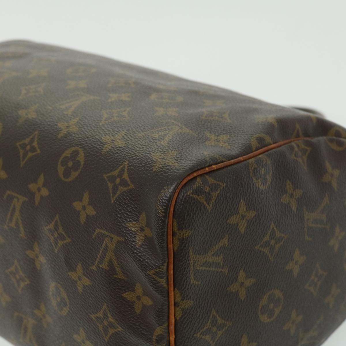 LOUIS VUITTON Monogram Speedy 30 Hand Bag M41526 LV Auth rz440