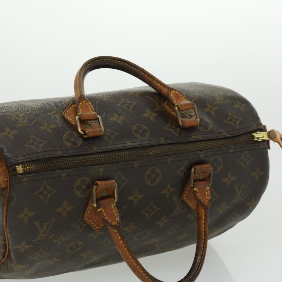 LOUIS VUITTON Monogram Speedy 30 Hand Bag M41526 LV Auth rz440