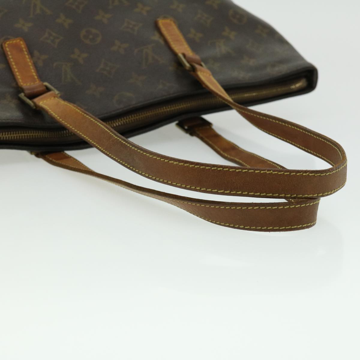 LOUIS VUITTON Monogram Cabas Mezzo Tote Bag M51151 LV Auth rz450