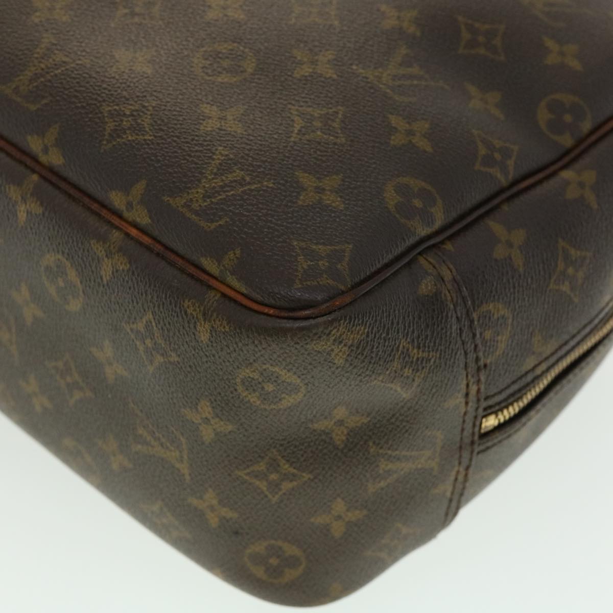 LOUIS VUITTON Monogram Deauville Hand Bag M47270 LV Auth rz456