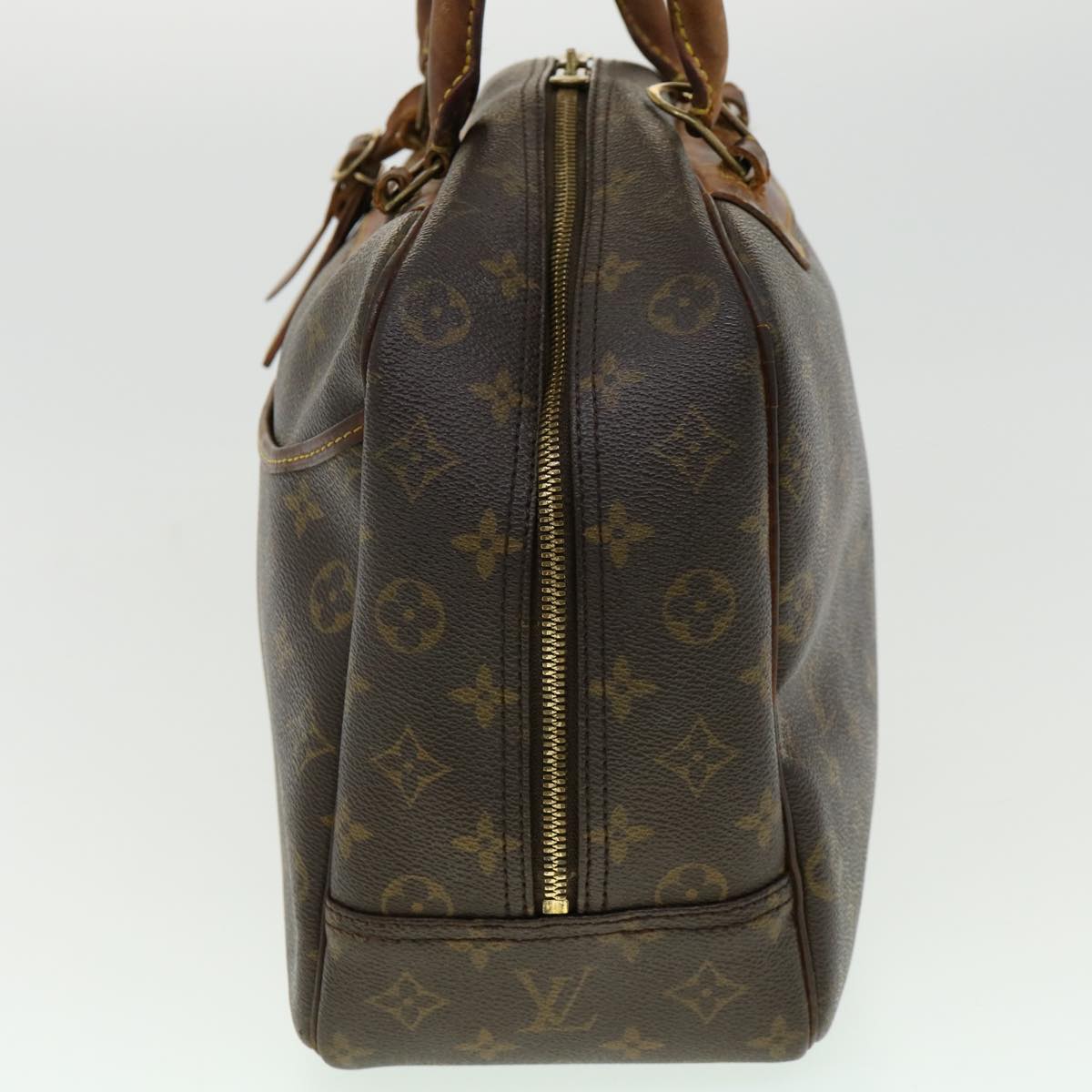 LOUIS VUITTON Monogram Deauville Hand Bag M47270 LV Auth rz456