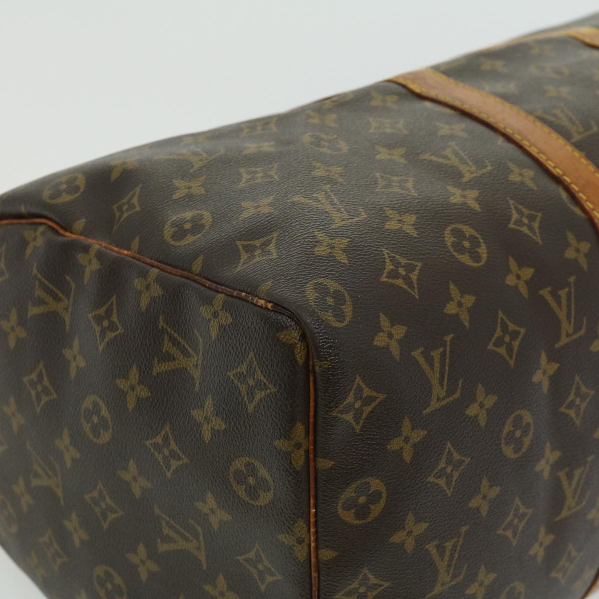 LOUIS VUITTON Monogram Keepall 50 Boston Bag M41426 LV Auth rz466