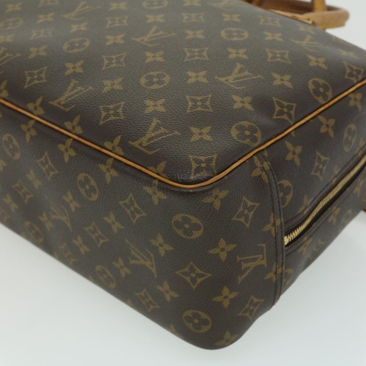 LOUIS VUITTON Monogram Deauville Hand Bag M47270 LV Auth rz467