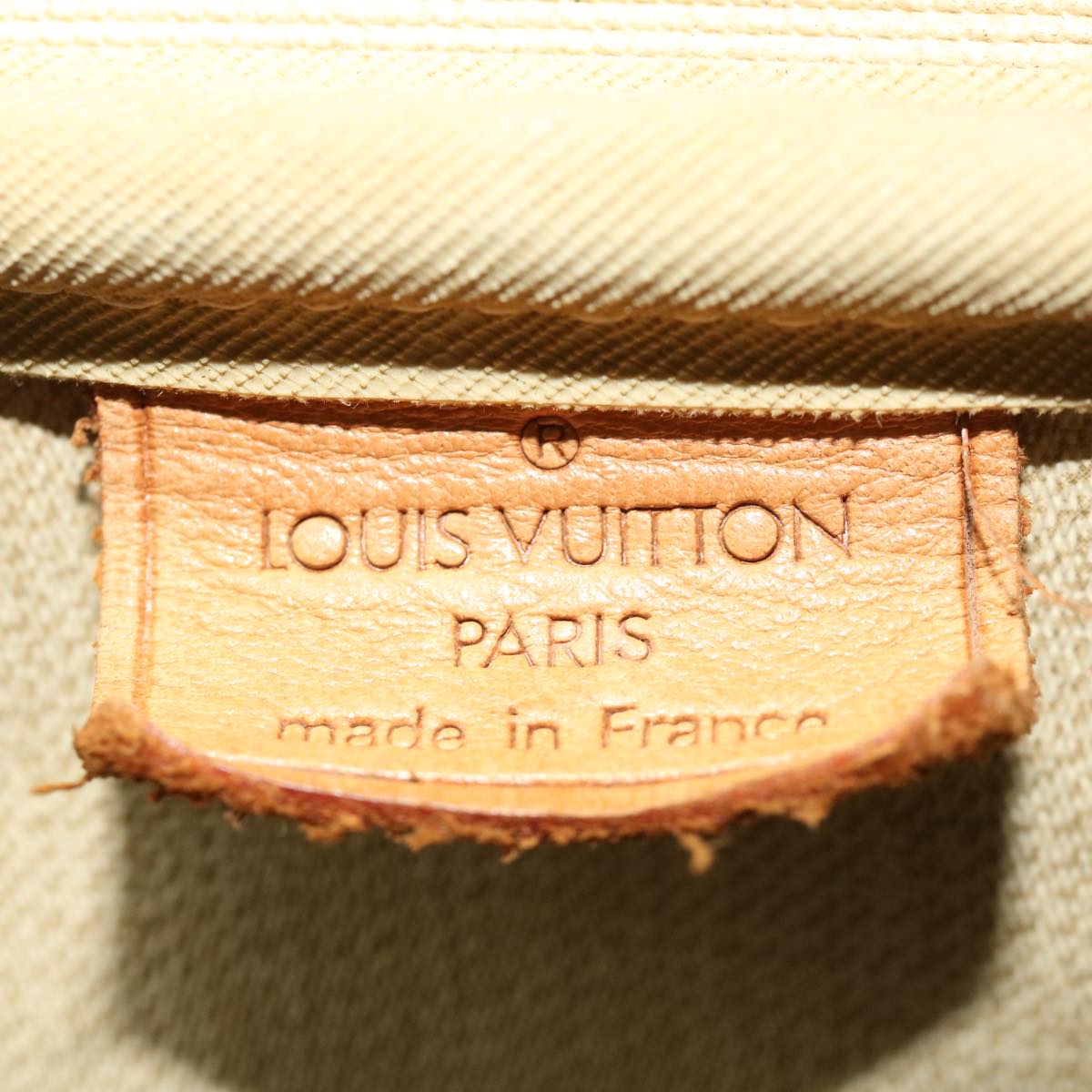 LOUIS VUITTON Monogram Deauville Hand Bag M47270 LV Auth rz467