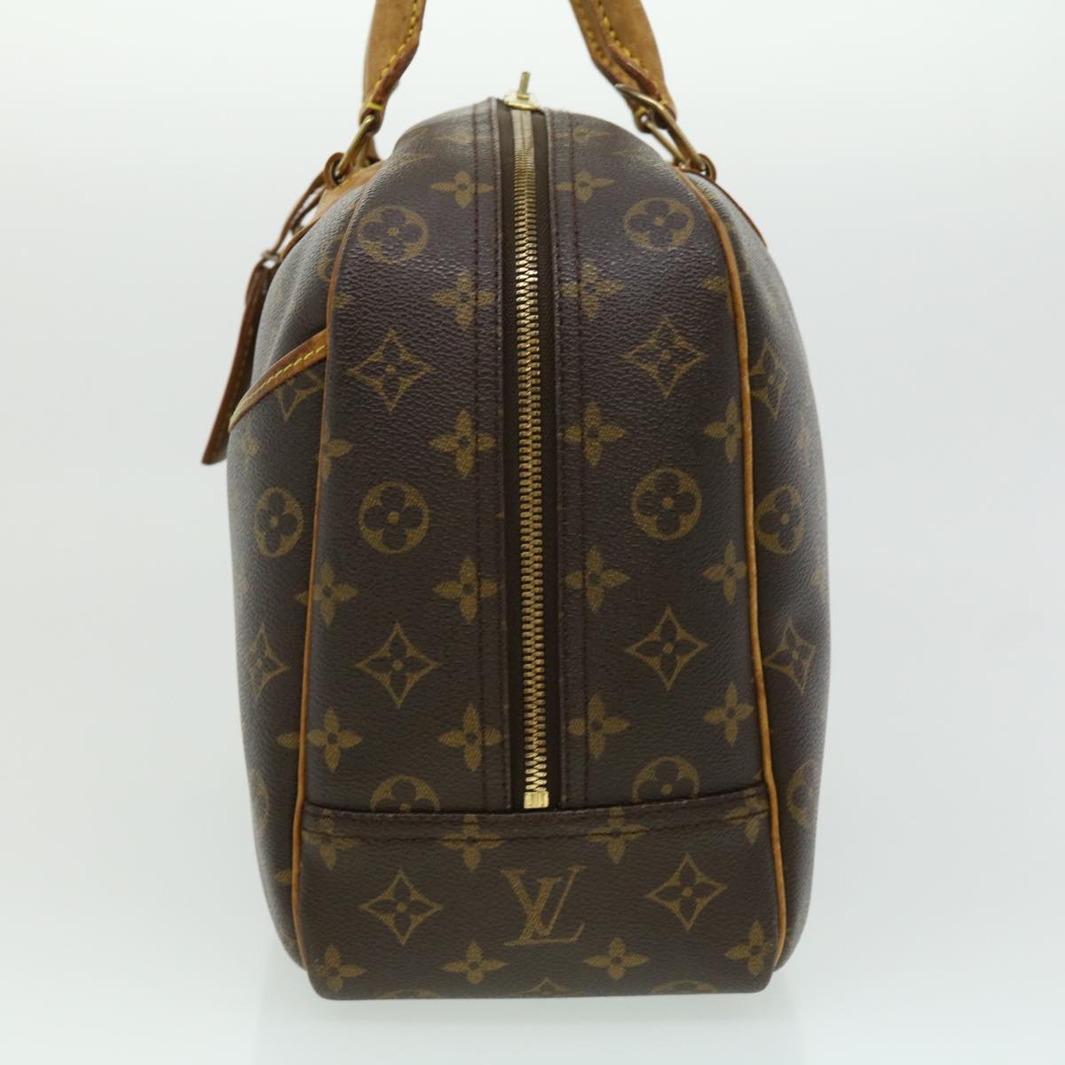 LOUIS VUITTON Monogram Deauville Hand Bag M47270 LV Auth rz467