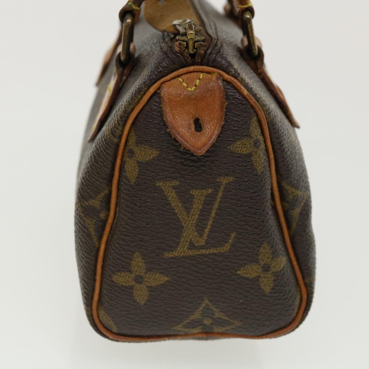 LOUIS VUITTON Monogram Mini Speedy Hand Bag 2way Vintage M41534 LV Auth rz468