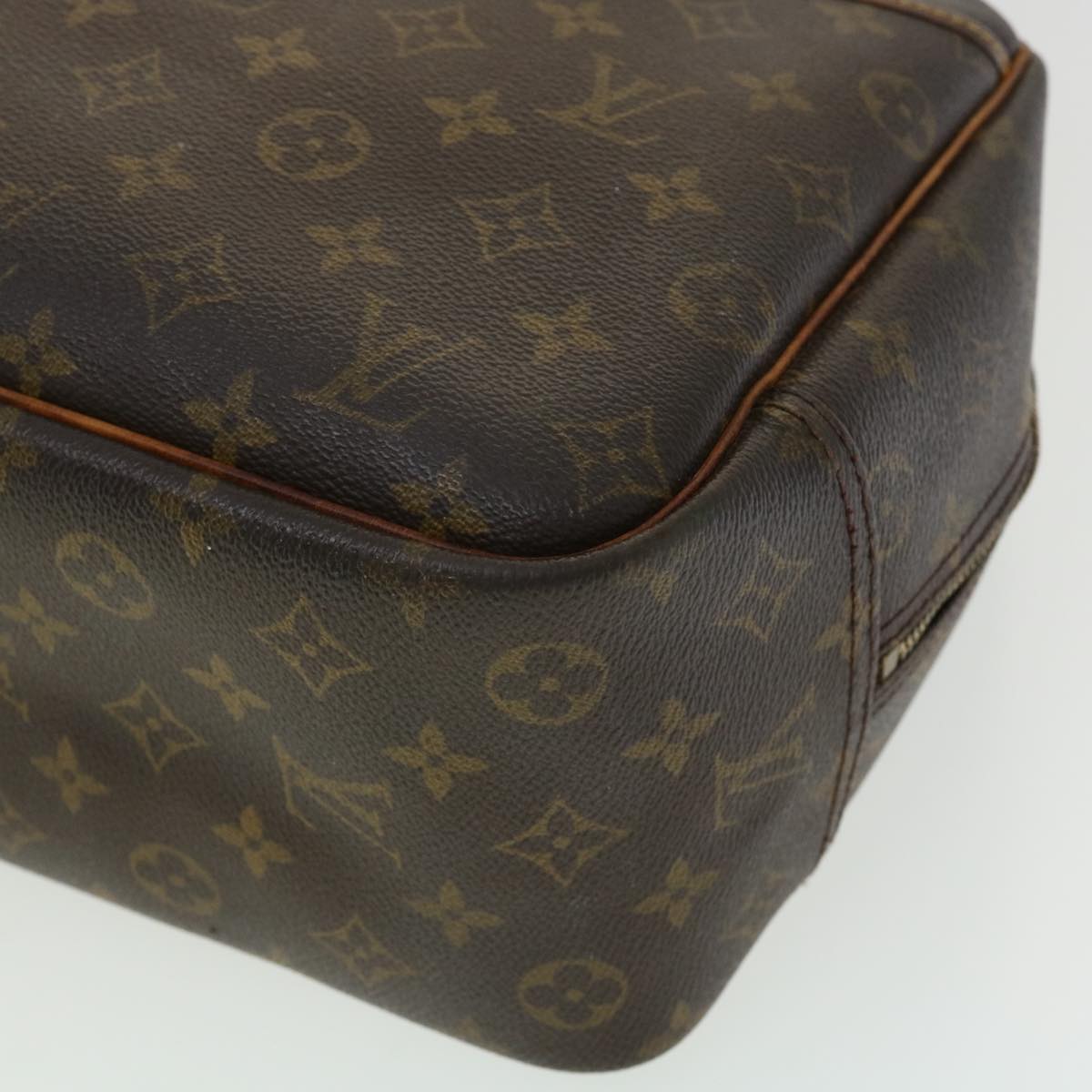 LOUIS VUITTON Monogram Deauville Hand Bag M47270 LV Auth rz479