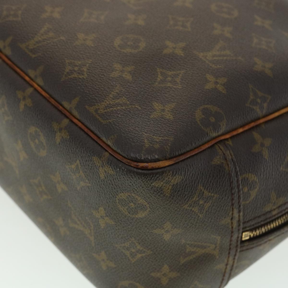 LOUIS VUITTON Monogram Deauville Hand Bag M47270 LV Auth rz479