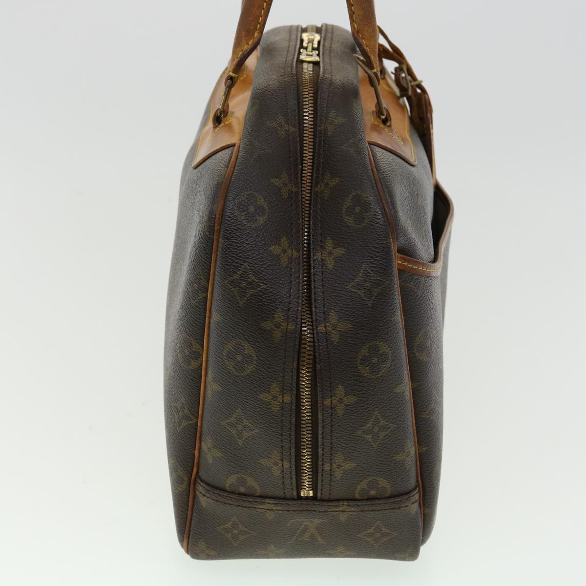 LOUIS VUITTON Monogram Deauville Hand Bag M47270 LV Auth rz479