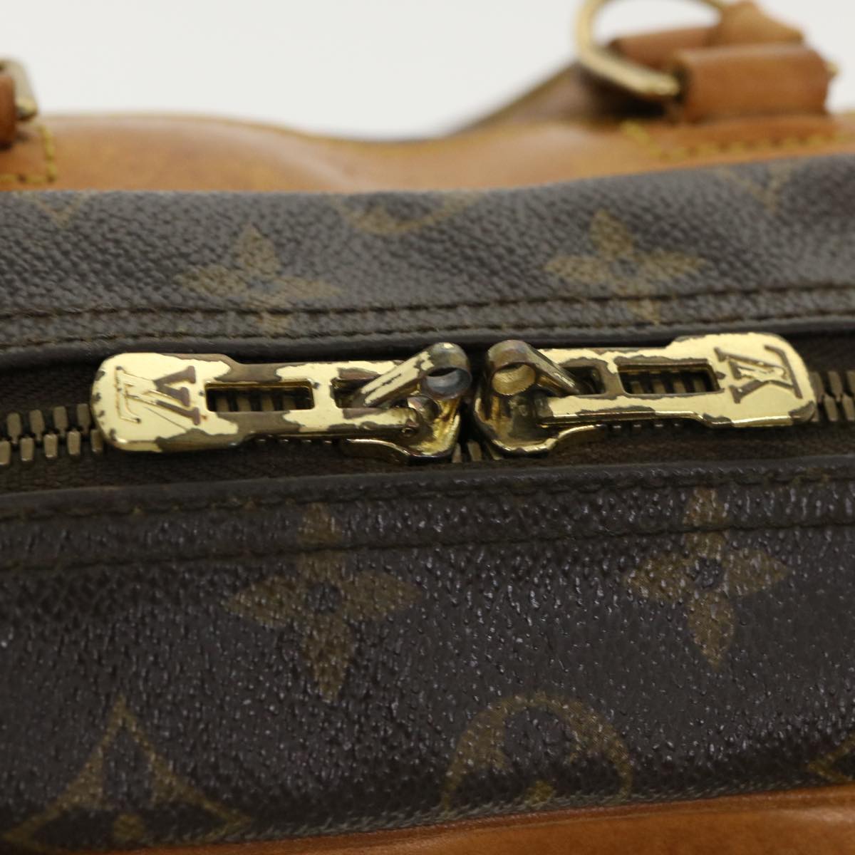 LOUIS VUITTON Monogram Deauville Hand Bag M47270 LV Auth rz494