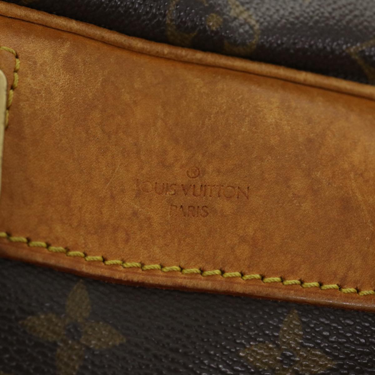 LOUIS VUITTON Monogram Deauville Hand Bag M47270 LV Auth rz494