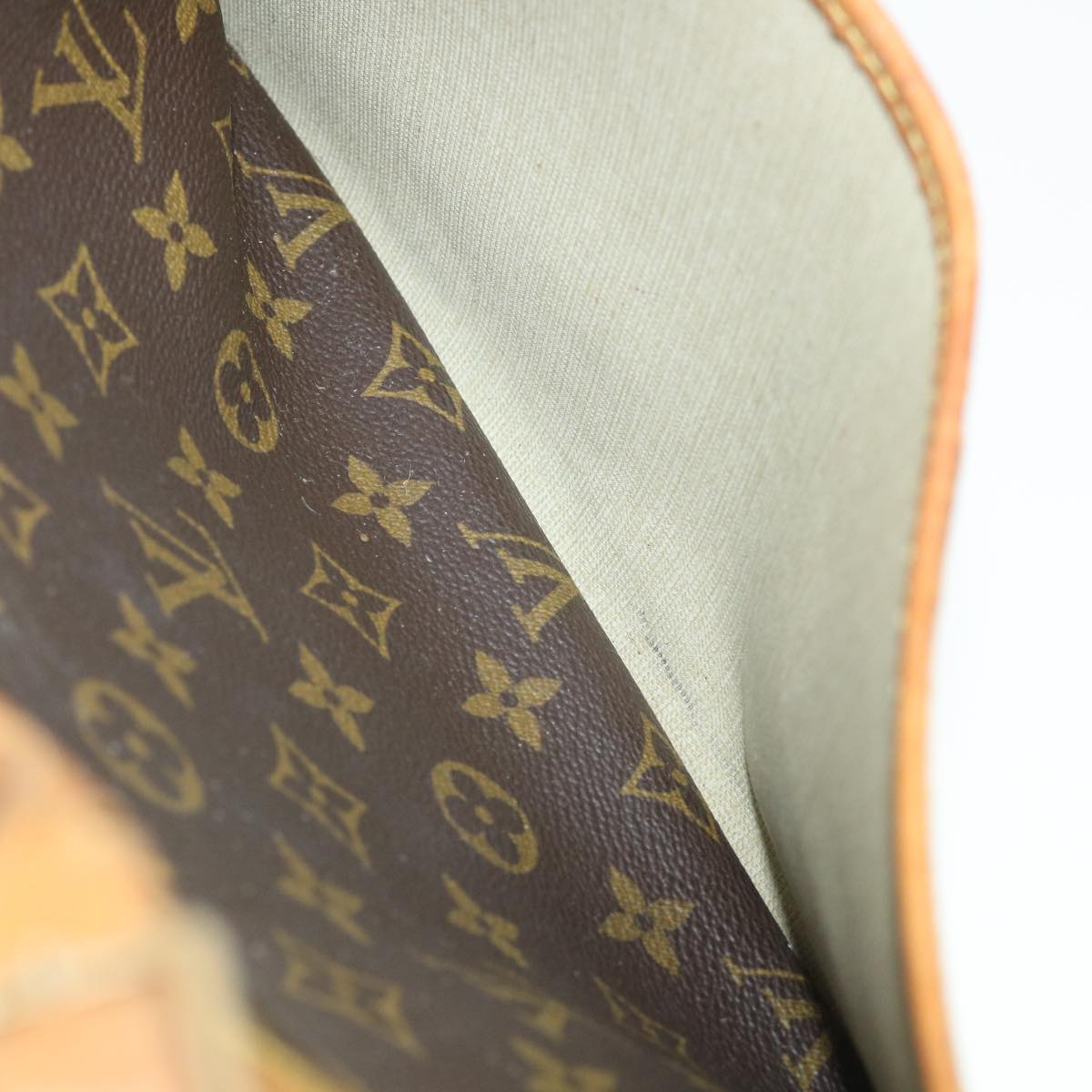 LOUIS VUITTON Monogram Deauville Hand Bag M47270 LV Auth rz494