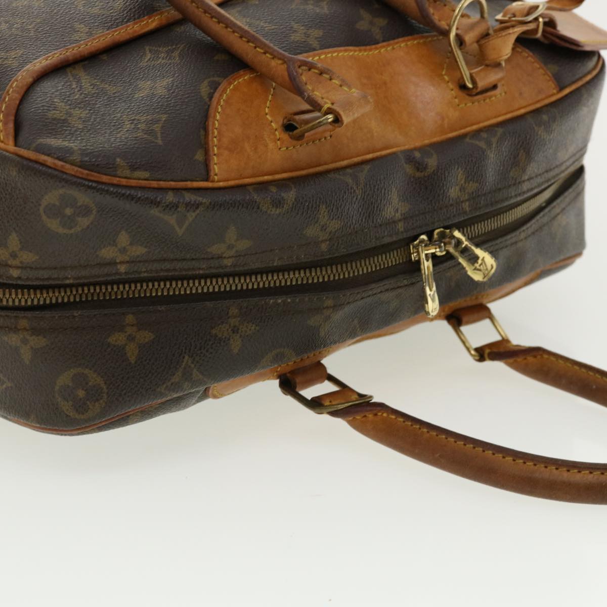 LOUIS VUITTON Monogram Deauville Hand Bag M47270 LV Auth rz494